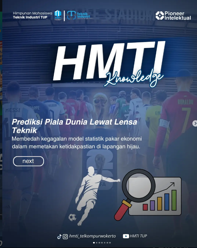SISTEM KOMPLEKS DAN PEMODELAN STOKASTIK PADA PREDIKSI PIALA DUNIA: SEBUAH TINJAUAN TEKNIK INDUSTRI